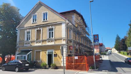 Sanacija fasade staro sodišče 3
